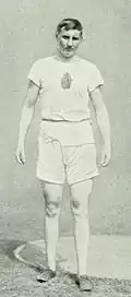 Armas Taipale, Doppelolympiasieger 1912, Silber 1920 im Diskuswurf