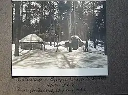 Unterstände im Pogorjeletzwald – IR. 403 – Winter 1916/17