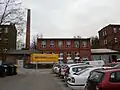 Färberei (Mitte) und Kesselhäuser