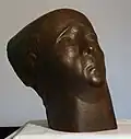 Hiob, Kupfer getrieben, lebensgroß, 1948