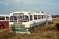 Der 1946 gebaute Wagen Nummer 999, ab 1952 Nummer 9763, der CTA war einer der ersten Obus-Gelenkwagen der Welt, er wurde unter dem Spitznamen Queen Mary bekannt