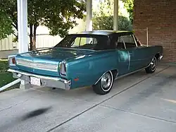 Ein Cabriolet von 1969