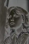Simulation mit Adobe Photoshop (Stilisierungsfilter Solarisation)