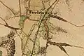 Frelenberg auf der Uraufnahme von 1846