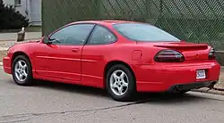 Heckansicht Coupé