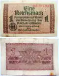 1 RM, 1938–1945, Reichskredit­kassenschein