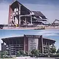 Abriss des Stadions (Sommer 2001)