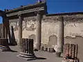 Wand in Pompeji