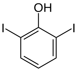 Struktur von 2,6-Diiodophenol