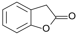 Strukturformel von 2-Cumaranon