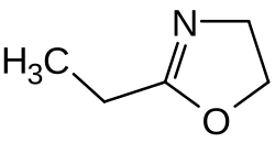 Strukturformel von 2-Ethyl-2-oxazolin