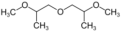 Strukturformel von Dipropylenglycoldimethylether