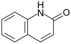 Strukturformel von 2-Chinolon