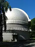 Die Kuppel des 2-m-Teleskops.