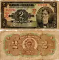 2 tausend réis mit Prudente de Morais