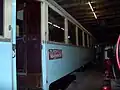 Wagen 270 der Badnerbahn nach der Umspurung