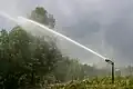 Bewässerung mit Wasser aus der Suone