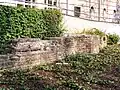 Fundamentreste der ehemaligen Synagoge