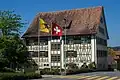 Haus «Adler», ehemaliges Gasthaus, in welchem 1797 auch Johann Wolfgang von Goethe abstieg, beherbergt heute das Ortsmuseum