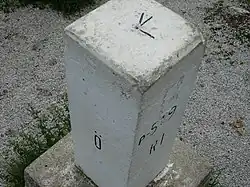 Grenzstein Dreiländereck