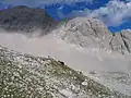 Westflanke der Moserkarspitze aus dem oberen Moserkar