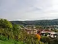 Blick auf Geradstetten