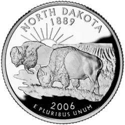 North Dakota Quater