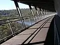 Fußgängerweg auf der Woronora Bridge.