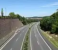 Die A&nbsp;485 von der Rödgener Straße