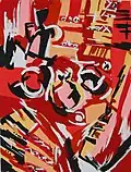 "Dreams of Grandmother Sarah", Das&nbsp;Papier/guash', 68,5х52,5, 2008