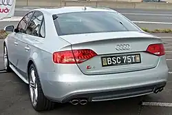 Heckansicht Limousine (2008–2011)