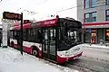 Eberswalde: Ein Salzburger Wagen beim Testbetrieb