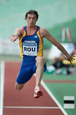 Marian Oprea Rang neun mit 16,55&nbsp;m das&nbsp;Finale