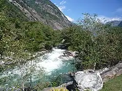 Fluss Moesa