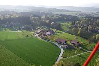 Aufnahme von Volgesang aus einem Ballon