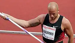 Für den Vadims Vasiļevskis – Olympiazweiter von 2004 – drei ungültige&nbsp;Würfe