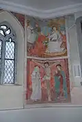 Fresken in der Kirche