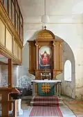 Dorfkirche. Altar.
