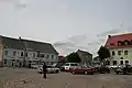 Süd-westliche Ansicht des Marktplatzes (Juni 2011)