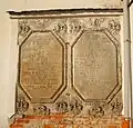 Maria Judita geb. von der Heyde († 1664) und Anna Magdalena geb. von Zedlitz († 1675), Frauen des Hans Wolfram von der Heyde