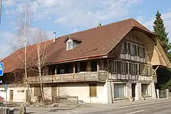 Fachwerkhaus im Dorfzentrum