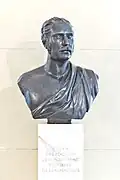 Büste von Eugène de Beauharnais, des Stiefsohns Napoleons und Bauherrn des Palais im Erdgeschoss