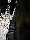 Aufstieg zum Gipfelplateau des Wintersteins