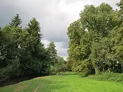 Im Osten des Woogbachparks (Speyer)