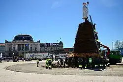 Belag vor dem Sechseläuten 2013