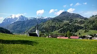 Schwendt mit Wildem Kaiser