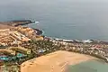 Strand mit Hotels