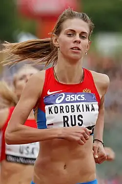 Die dopingbedingt disqualifizierte Jelena&nbsp;Korobkina