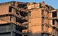 Die Birmingham Central Library während ihrer Demontage