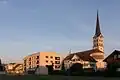 Pfarrhof und Pfarrkirche